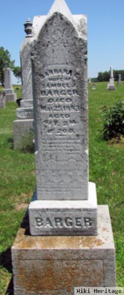 Barbara Caroline "carrie" Heath Barger