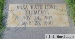 Rosa Kate Lewis Clements