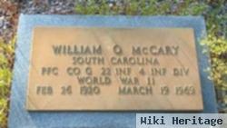 William Odell "jo Jo" Mccary