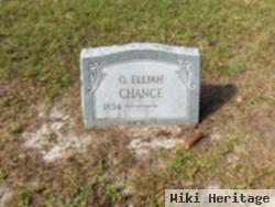 O. Elijah Chance