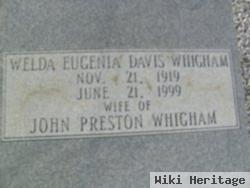 Welda Eugenia Davis Whigham