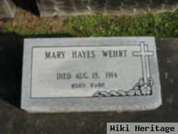 Mary Hayes Ryan Wehrt