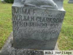 Mima F. Clarkson