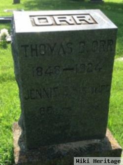 Thomas B Orr