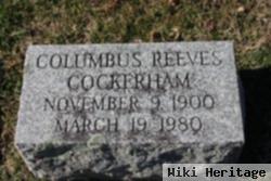 Columbus Reeves Cockerham