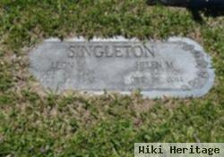 Marjorie Hellen "helen" Hessong Singleton