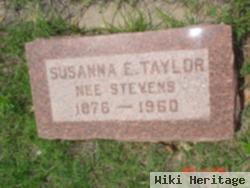 Susanna Elizabeth Stevens Taylor