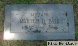 Myrtle D. Fate