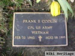 Frank E Codlin