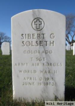 Sibert G Solseth