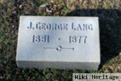 J George Lang