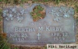 Bertha M Kirby