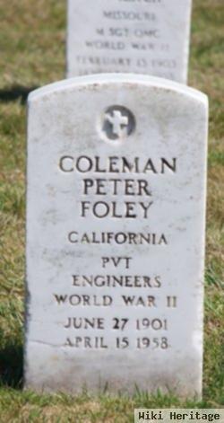 Coleman Peter Foley