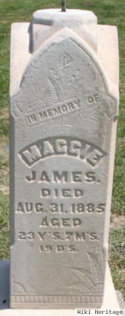 Maggie James