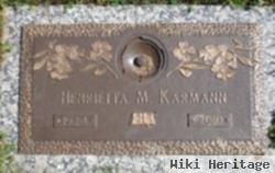 Henrietta M. Karmann