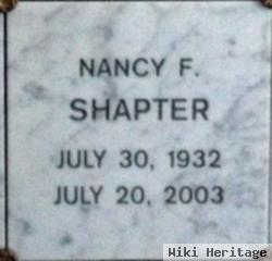 Nancy F. Shapter