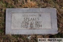 Josephine W. Salehart Speakes