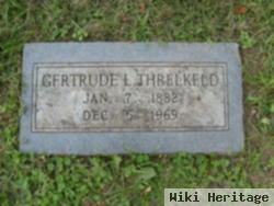 Gertrude L Threlkeld