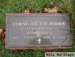 Cornelius J. Deridder