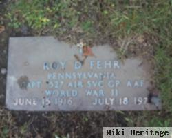 Roy D Fehr