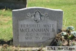 Hershell Matt Mcclanahan, Jr