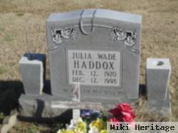 Julia Wade Haddox