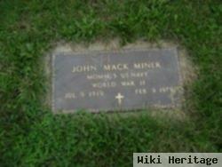 John Mack Miner