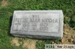 Bettie Kerr Kidder