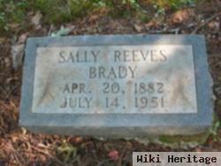 Sarah Elizabeth "sally" Reeves Brady