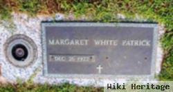 Margaret Jones White Patrick