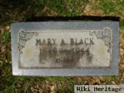 Mary A Black