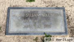 Mary Susan Walston