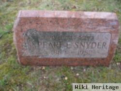 Pearl E. Snyder