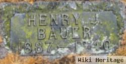 Henry J Bauer