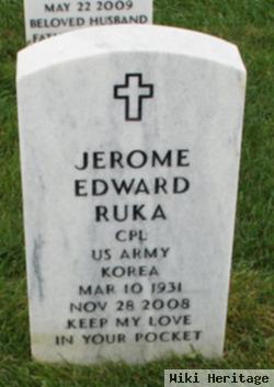 Jerome Edward Ruka