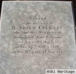 Harriet Coleman