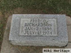 Fred O Richardson