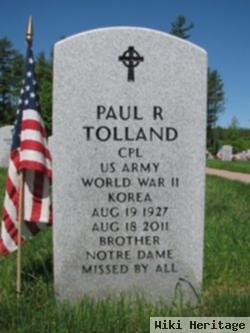 Paul R Tolland