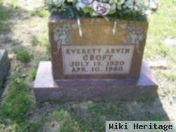 Everett Arvin Croft