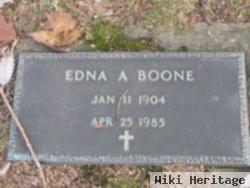 Edna A Boone