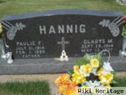 Paulie F Hannig