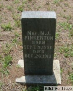 Mrs Nancy Jane Pinkerton