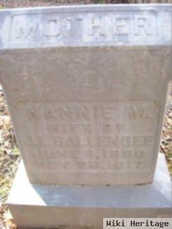 Nannie Mary Ballengee