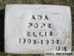 Ada Pope Ellis