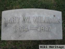 Mary W Williams