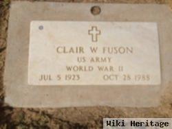 Clair W. "fuzzy" Fuson