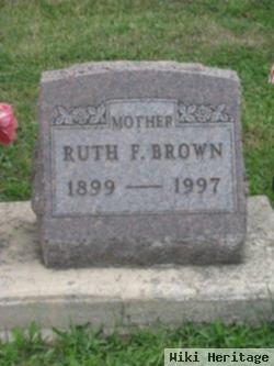 Ruth F Brown