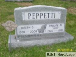 Sgt Joseph D. Peppetti