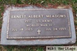 Pfc Ernest Albert Meadows