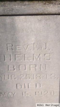 Rev Isaac James Helms